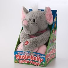 Mushabelly Chatter Floppy Elephant by Jay Play