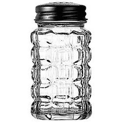 3.25 Crystal Salt and Pepper Shaker (1830EUAH) by Anchor Hocking