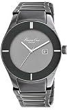 Kenneth Cole Aluminum Bracelet Grey Dial Men's watch #KC3948