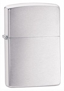 Zippo Brushed Chrome Classic Full Size Lighter, 200