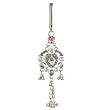 Gemstone Keychains for Teens in Sterling Silver 5.75 inches