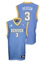 Denver Nuggets Allen Iverson Replica Youth Team Color Jersey