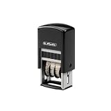 Herlitz 8750572 Mini Datumstempel selbstf�rbend, Tag/Monat/Jahr 11 Jahre g�ltig, Farbe schwarz