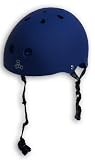 Triple 8 Brainsaver Rubber Helmet, Blue , Large