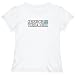 T-Shirt Woman White Elegant Flag 