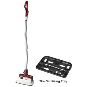 HAAN Steam Cleaning Floor Sanitizer and Steam Mop with Deluxe sanitizing Carpet Tray