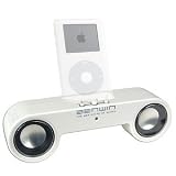Portable Speakers for iPod (White)