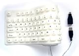 MY-Link  106 KEY FLEXIBLE DESKTOP COMPUTER KEYBOARD (WHITE) - Listed & Sold By E W Link Co. Ltd