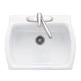 American Standard 7162.001.021 Chandler Americast Single Bowl Kitchen Sink, Bone