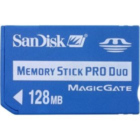Shoot & Store Memory Stick Pro Duo Memory Card (128MB)