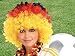 PEARL Afro-Fan-Perücke in Deutschland-Farben