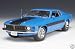 1970 Ford Mustang Mach 1 351 Sidewinder 1:18 Grabber Blue Highway 61