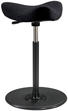 Varier Furniture 260113 Move versatile Premium Tilting Saddle Stool, Black by Varier Furniture
