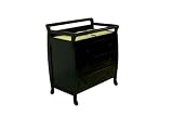 Dream on Me 3 Drawer Changing Table - Black