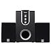 innax YT-820 3-Piece Powered Mini-Subwoofer Multimedia Speakers (Silver) Image