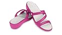 Crocs Patricia womens Open Toe Wedge - Berry