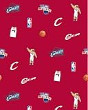 Cleveland Cavaliers Fleece By the Yard Amazon.com