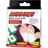Detox Foot Pads - Absorbs Toxins and Impurities While You Sleep, 4 pads,(Mudoku)