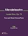 Lauda Sion, Op. 73 Sheet Music (Four-part Mixed Chorus/Piano)