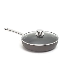 Paton Calvert Hard Anodised Non-Stick 24cm FryPan with Lid