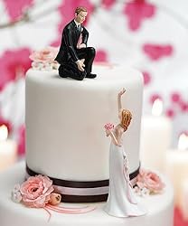 Over The Moon Wedding Cake Topper