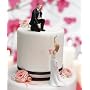 Over The Moon Wedding Cake Topper