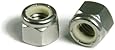 Nylon Lock Nut Nylock 18-8 Stainless Steel - #4/40 (.251 Flats x .081 Height) Qty-250