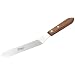 Ateco Natural Wood Medium Sized Offset Spatula, 7.63 Inch Blade
