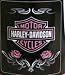 Harley Davidson Blanket - Pink Roses