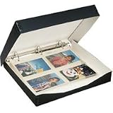 Adorama Archival Oversized 3-Ring Album Box with Clamshell Style Lid, 13 x 11-7 16 x 2-3 8 