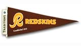 Washington Redskins Throwback Pennant