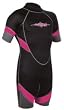 Osprey 26 Childrens Shortie Wetsuit in Pink