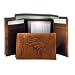 DENVER BRONCOS Leather TRIFOLD wallet officially licensed
