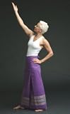 Purple Wrap Around Skirt