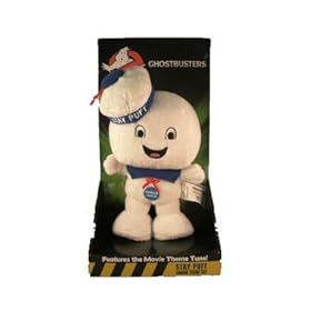 Ghostbusters Stay Puft Marshmallow Man Happy Singing Plush