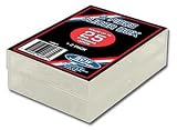 BCW 2 Piece Slider Box - 25 Count - (2-Pack) - Baseball, Football, Basketball, Hockey, Golf, Single Sports Cards Top Load - Sportcards Card Collecting Supplies