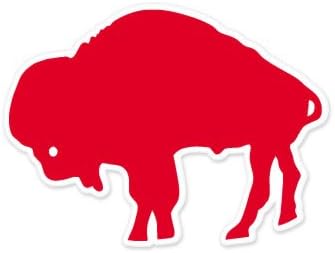 Buffalo Bills NFL car bumper sticker decal (5" x 4")