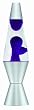 Lava Lite 2109-4002 Classic Lava Lamp, 14-1/2-Inch, Purple/Clear