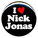1" Jonas Brothers "I Love Nick Jonas" Button/Pin