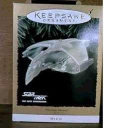 Romulan Warbird Star Trek 1995 Hallmark Ornament