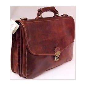 Firenze Italiano Leather Briefcase
