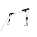 RAD Cycle Products Ceiling Mount Bike Hoist - Bicycle Hoists