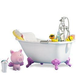 Childrens Toyshop  Toys : Bratz Large Babyz Spa/Bathtub