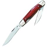 Kershaw 4380 Double Cross, Staminawood Inlay Handle, 2 Blades, Plain