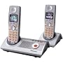 Panasonic KX - TG8122E Twin DECT Cordless Phone With Answer Machine Colour Handset Silver