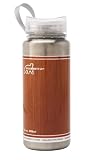  Polar Half Twist Stainless Water Bottle (Wood)