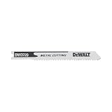 DeWalt DW3720B50 3 14TPI Thick Metal Cut Cobalt Steel U-Shank Jig Saw Blade (50-Pcs.)