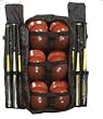 Combination Bat & Helmet Fence Bag
