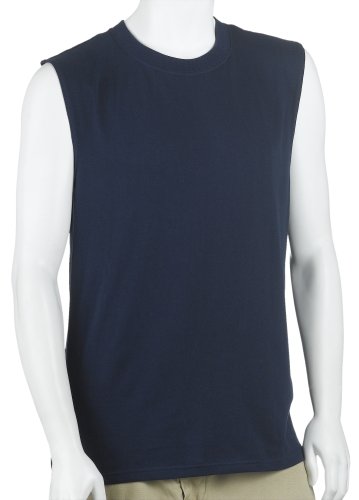 Soffe Men's Classic 100% Cotton Sleeveless T-Shirt