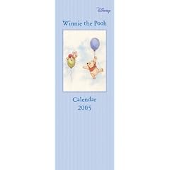 Winnie the Pooh Super Slim Calendar 2005 (Disney Thinking Little Thought)